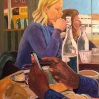 Text   24” x 30” oil on canvas