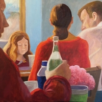 La Salbuen   24" x 20" oil on canvas
