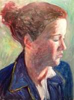 Savannah 9" x 12" oil on mylar