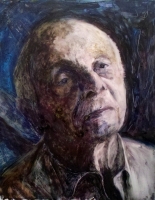 Stanley  12" x 15" oil on mylar