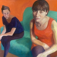 Teens, 24" x 18" oil on board